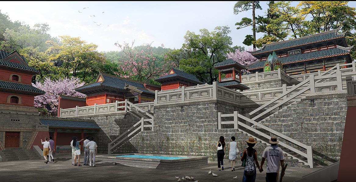 香山公園（大愿寺）修建性規(guī)劃設計